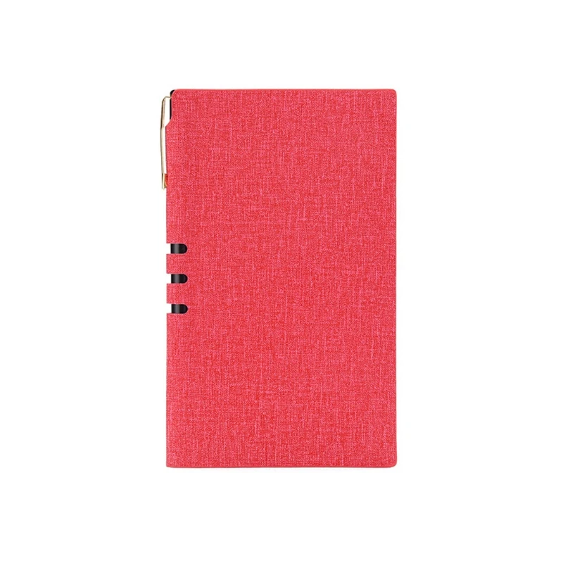 

Vintage A5 A6 Leather Business Journal Notebook Diary Planner Notepad Stationery