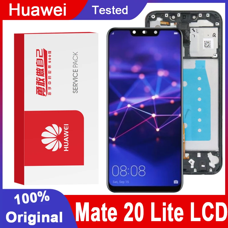 Оригинальный сменный дисплей 6 3 дюйма для Huawei Mate 20 Lite ЖК сенсорный экран