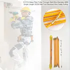 10 шт., съемник стекловолокна, диаметр провода 4 мм, одинарная длина 33 см, настенный инструмент, натяжение электрического кабеля #35