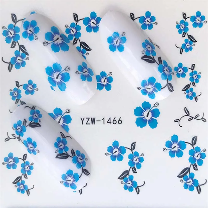 3D наклейки для ногтей ультратонкие переводные FW014 1 шт. | Красота и здоровье