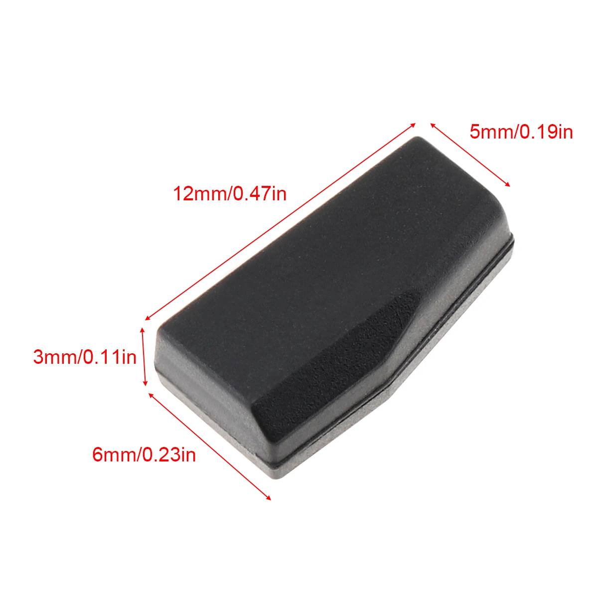 Пустой 4D63 80 бит карбоновый чип приемопередающий ключа автомобиля подходит для