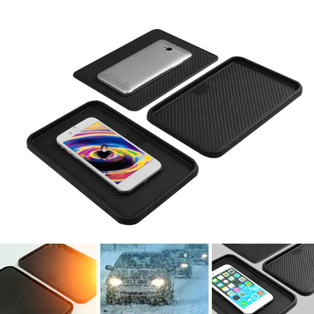 Автомобильный Противоскользящий держатель для телефона CARMATE резиновая