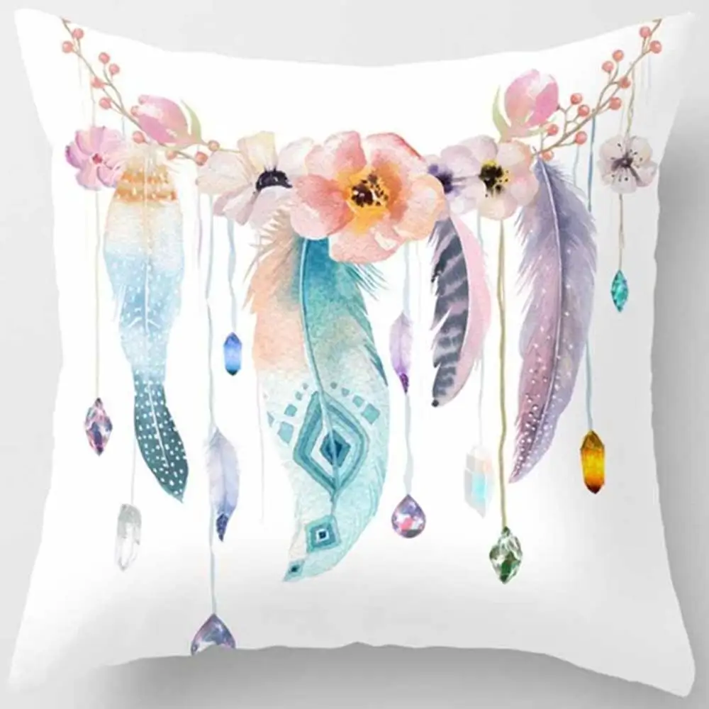 Ловец снов мультфильм Животные Подушка Чехол для подушки домашний диван