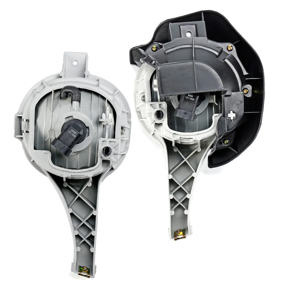 Автомобильный противотуманный светильник 2 шт. 12 В в сборе с грилями передний