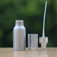 1pc metal reuseable saniziter spayer bottle travel foster bottles pocket alchohol atomizer bottle aluminium clean hands