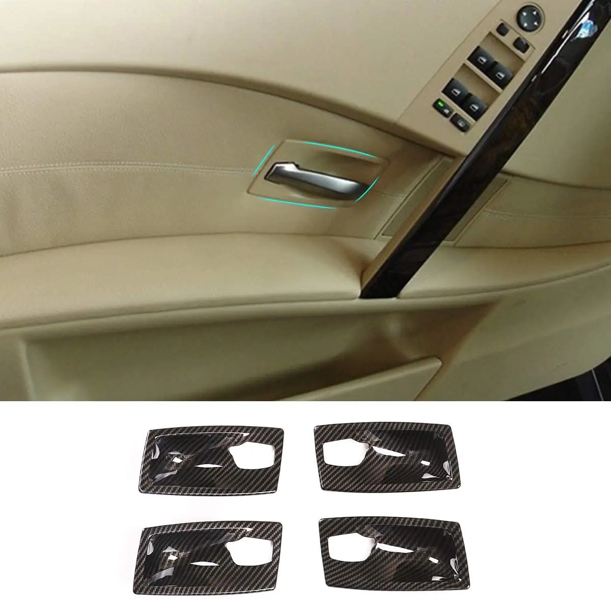 

Наклейка на дверную ручку BMW 5 Series E60 2006-2009