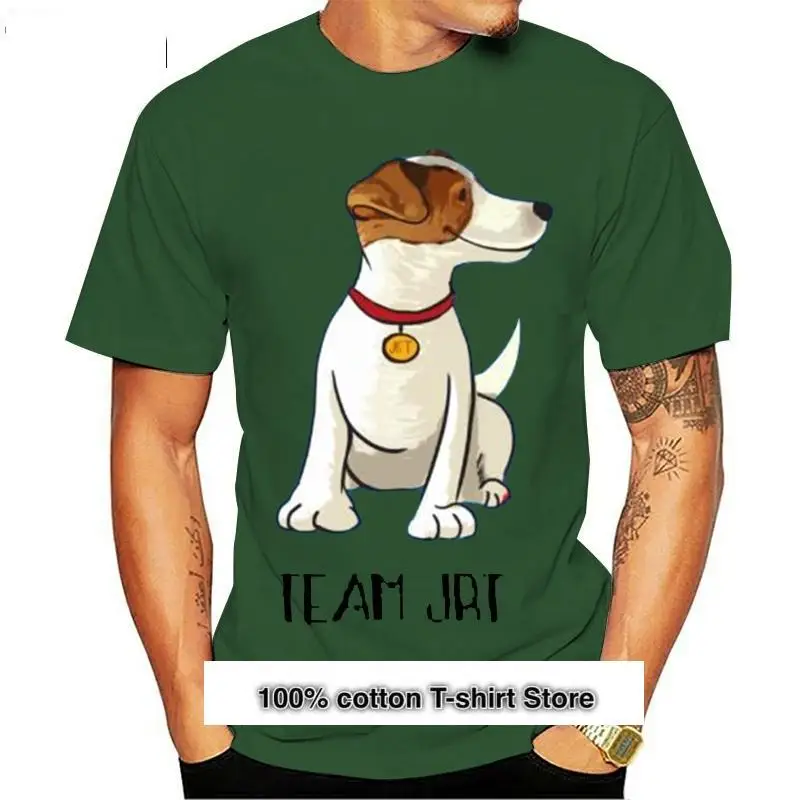 

Camiseta Pop Rashguard para hombre, camisa de manga corta de algodón con cuello redondo de gran tamaño, de Jack Fisher Terrier