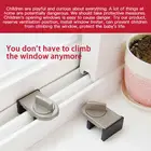 Замок для раздвижных дверей и окон из алюминиевого сплава с защитой от кражи