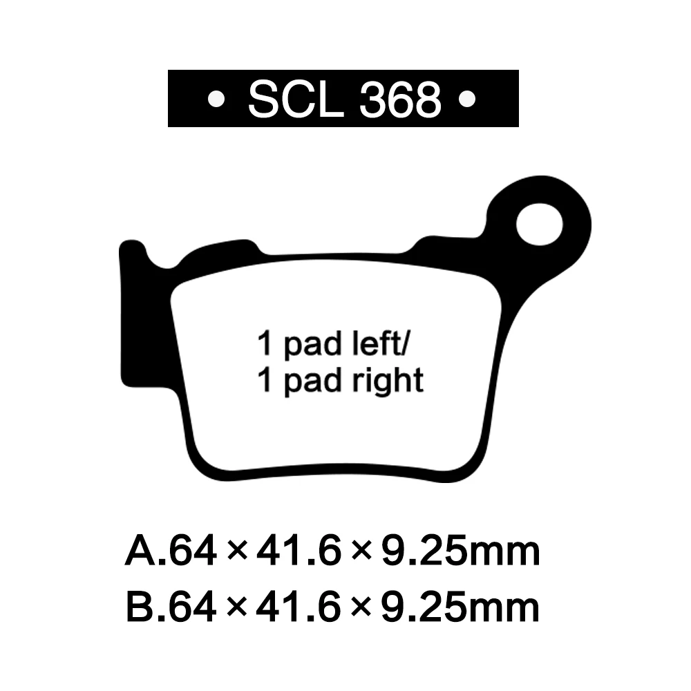 ALCON мотоциклетные задние диски тормозных колодок запчасти для BMW G 450X2008 2011 Honda CR125