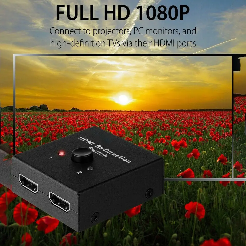 Мини-Коммутатор HDMI 4K HD1080P 2,0 порт HDMI Коммутатор Концентратор HDCP 3D HDMI сплиттер с Full Ultra HD