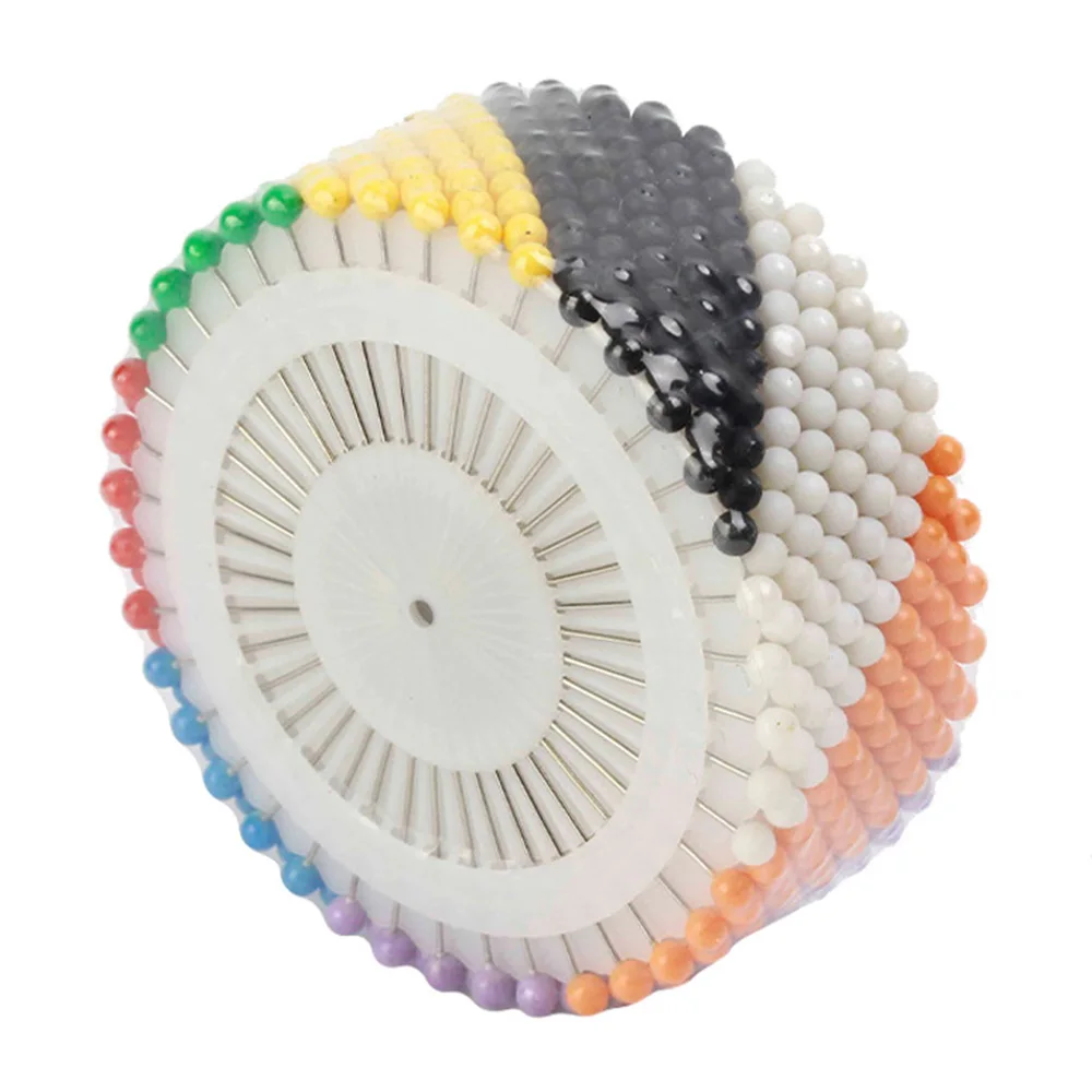 

480pcs Round Head Pins Multicolor Corsage Dressmaker Pins For Sewing Wedding Decoration DIY Crafts Home Office