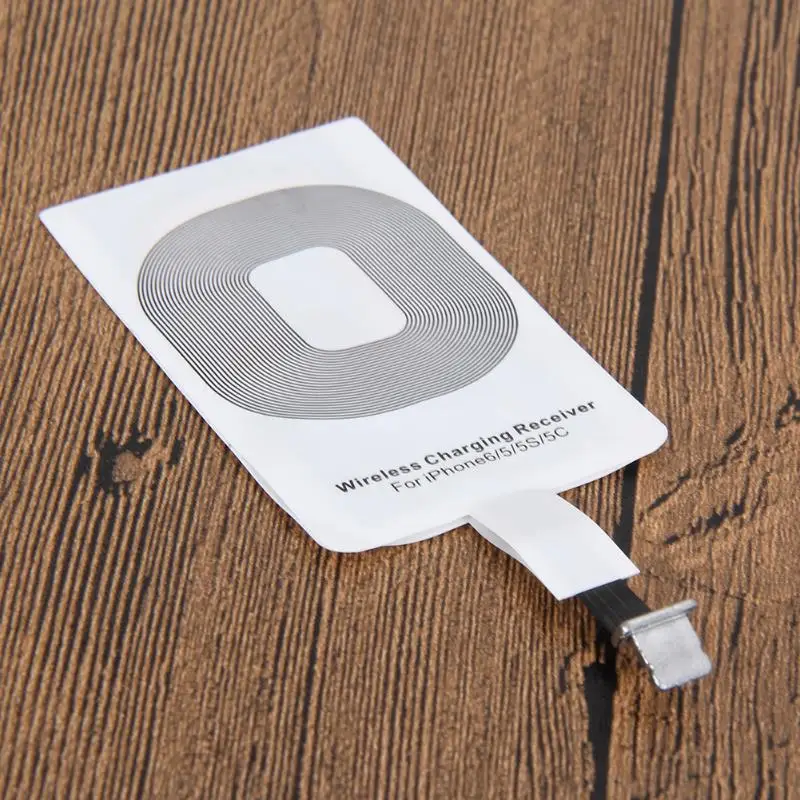 Настольное Беспроводное зарядное мини-устройство Qi с приемником для быстрой