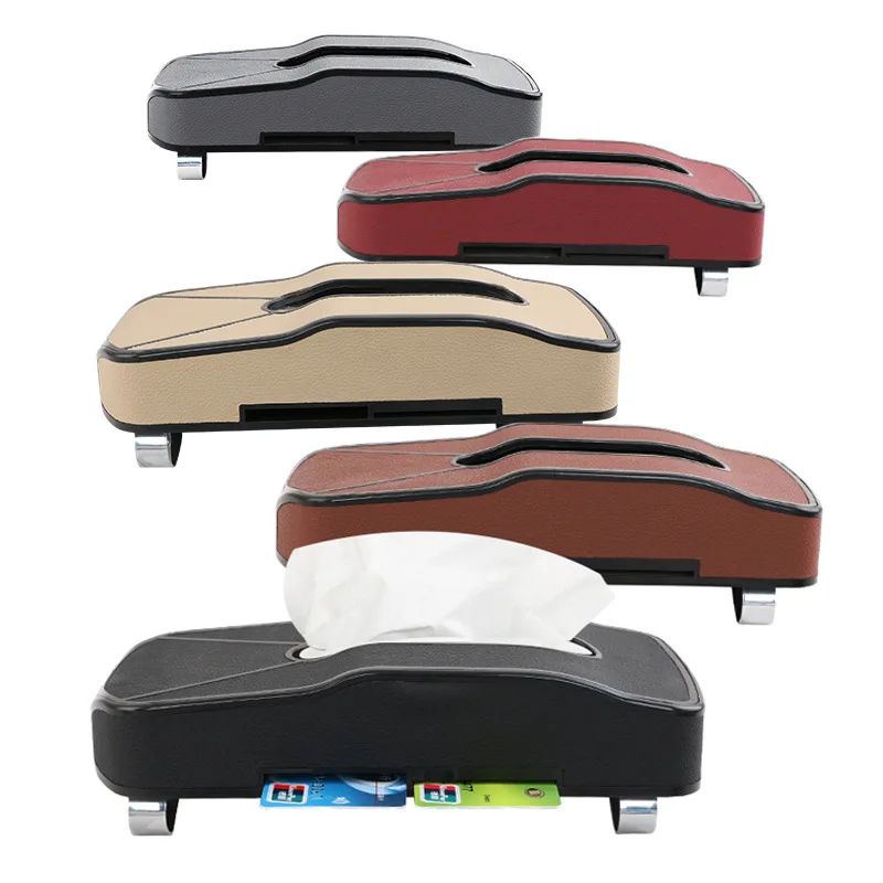 Автомобильная подвесная коробка из ткани кожаная упаковочная бумага ящик для