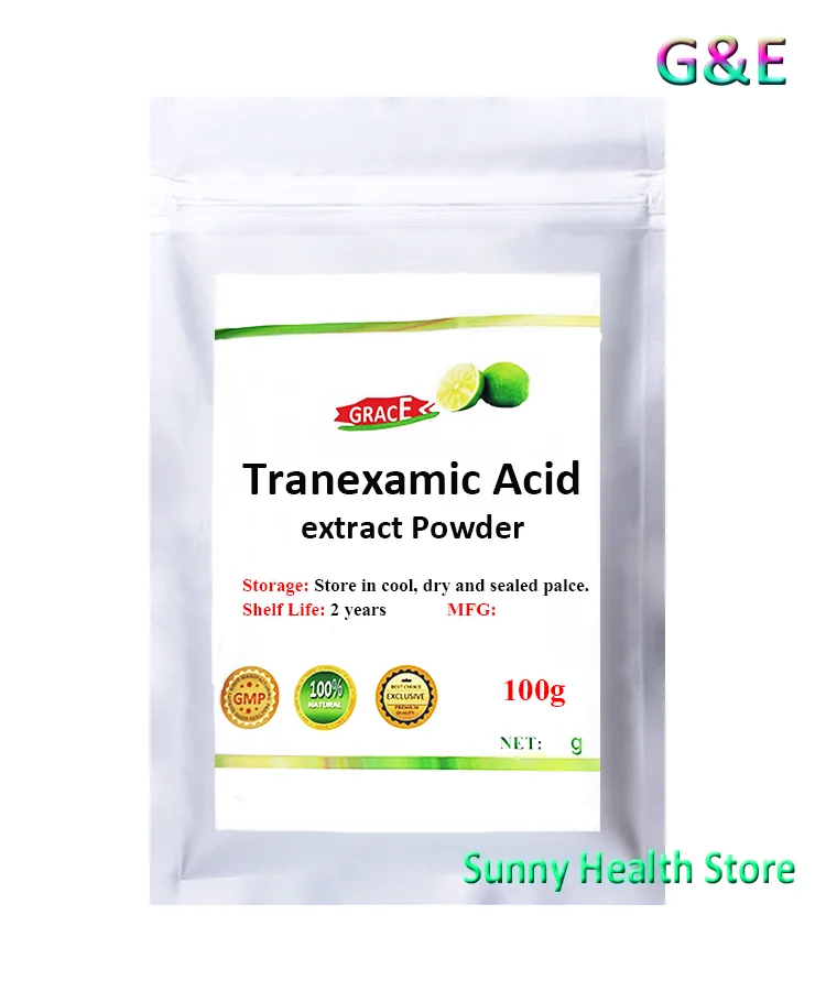 Высококачественная Транексамовая кислота порошок отбеливающий уход за кожей