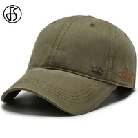 fs winter green khaki baseball cap for men women adjustable outdoor sports snapback hip hop hats bone trucker caps gorras hombre