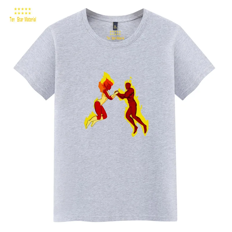 Размера плюс одежда для влюбленных футболка Женская Корейская Эстетическая