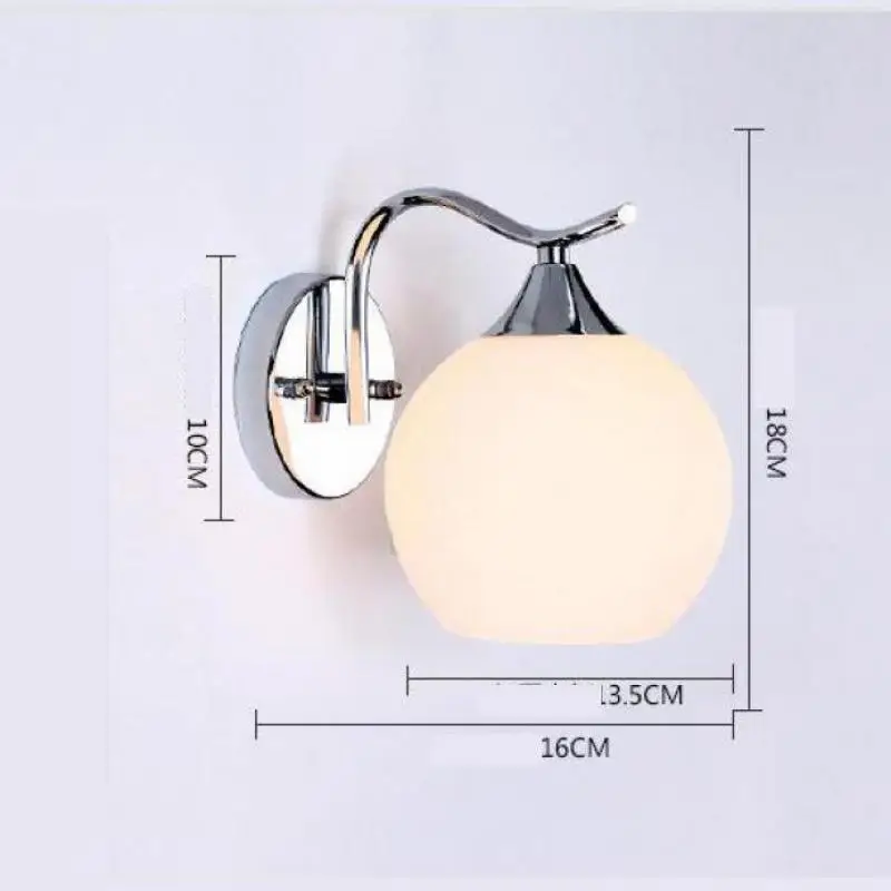 Современный светодиодный настенный светильник для ванной комнаты акриловый