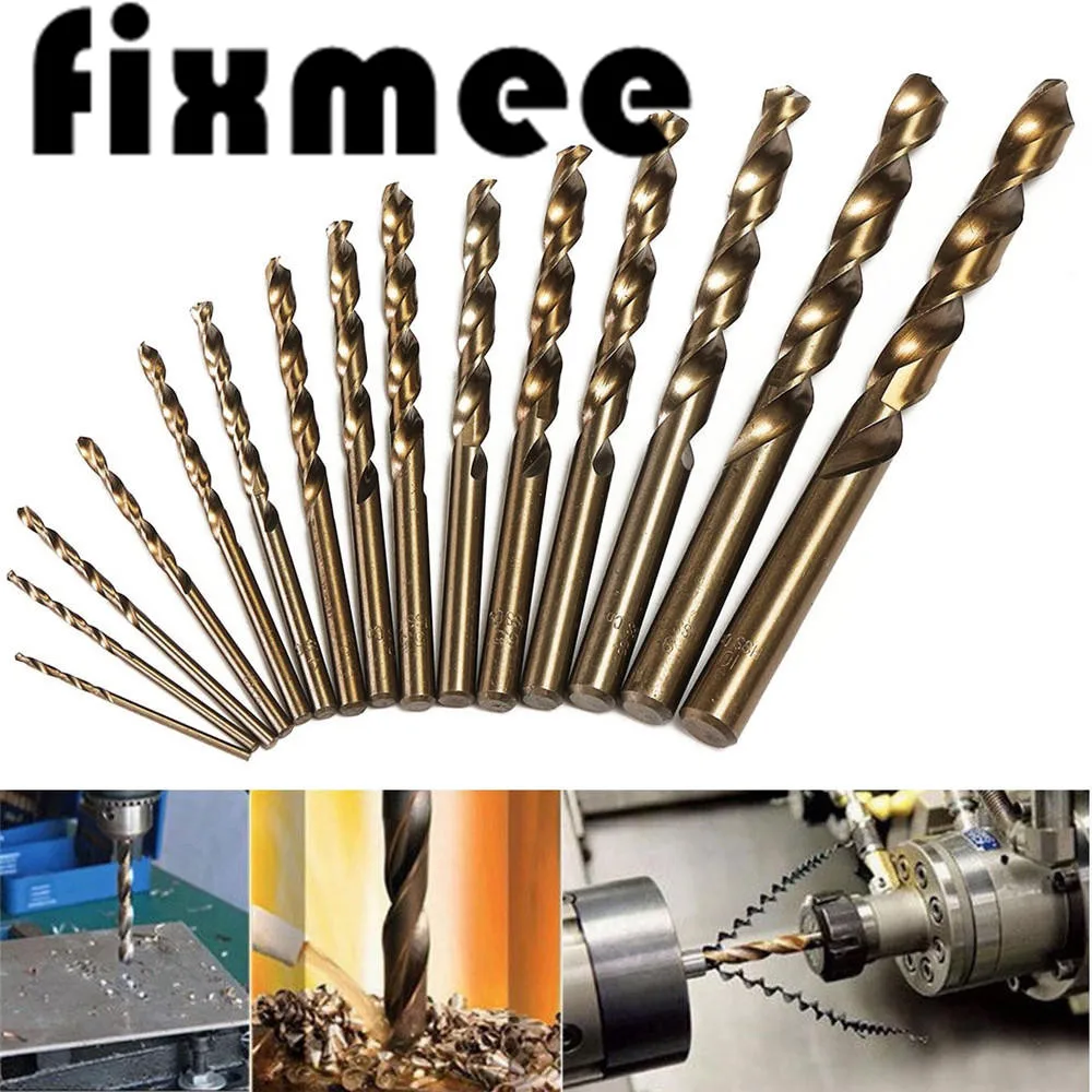 

74pcs M35 1.0-8.0mm Cobalt Drill Bit Set High Speed Steel HSS-CO Twist Drills Bit For Metal Wood Working Power Combination Tools