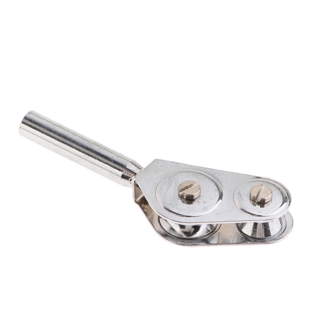 Двухроликовая Удочка 1 шт. направляющая наконечник прочный шкив кольцо