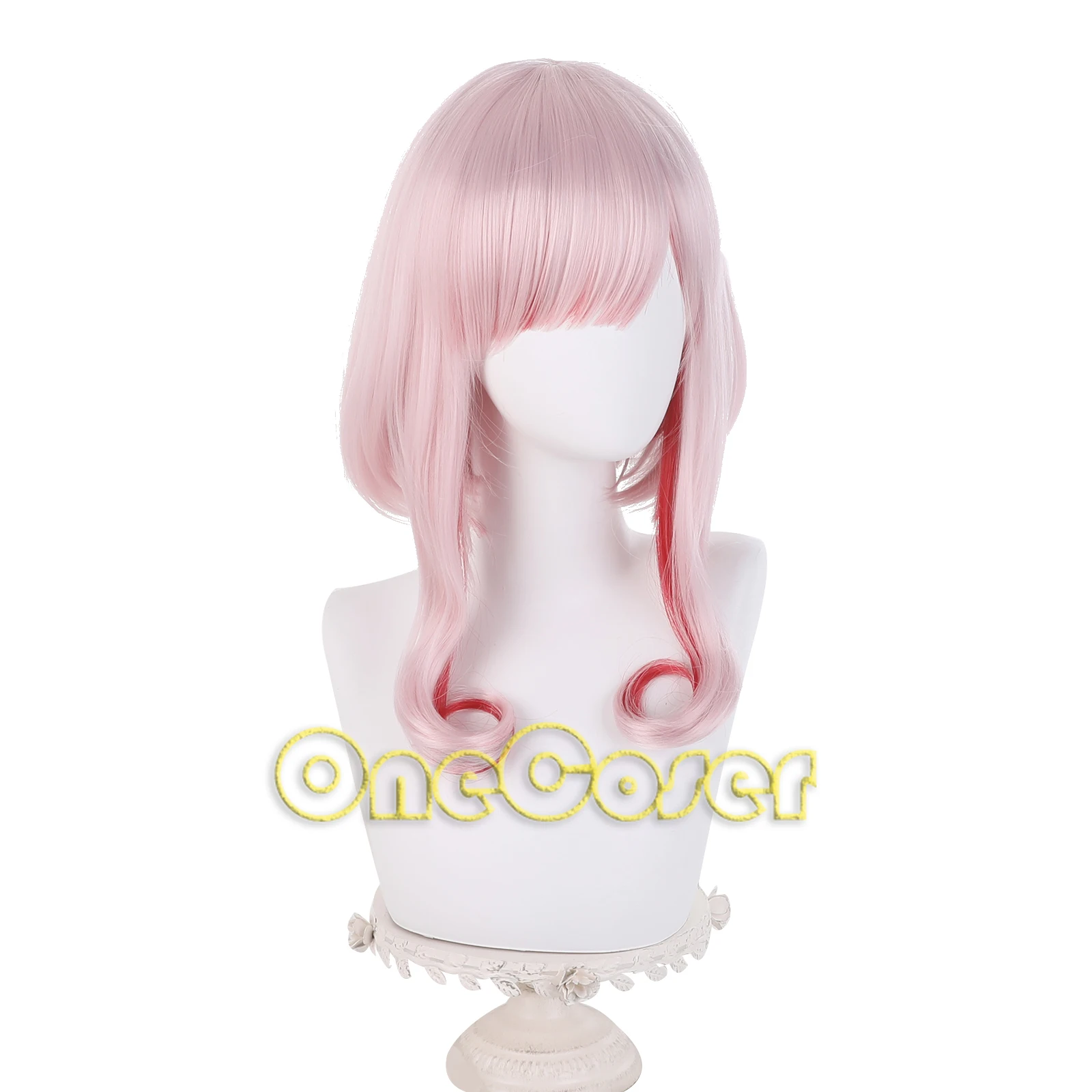 Аниме Takt op. Парик для косплея Destiny розовые красные короткие волосы термостойкие +