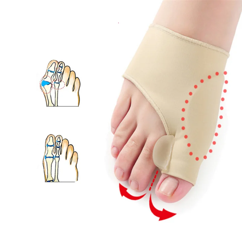 2 шт. = 1 пара приспособление для устранения деформации пальца на ноге Bunion корректор ортопедический для ног Коррекция педикюра