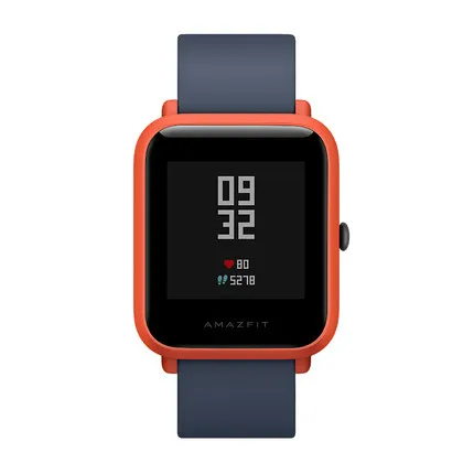 Bip-orange Xiaomi huami Amazfit Bip gps Молодежные мужские и женские умные часы 2 Bluetooth пульсометр Huami xiaomi Amazfit Bip Lite pk BIP GTS - Цвет: Bip-orange