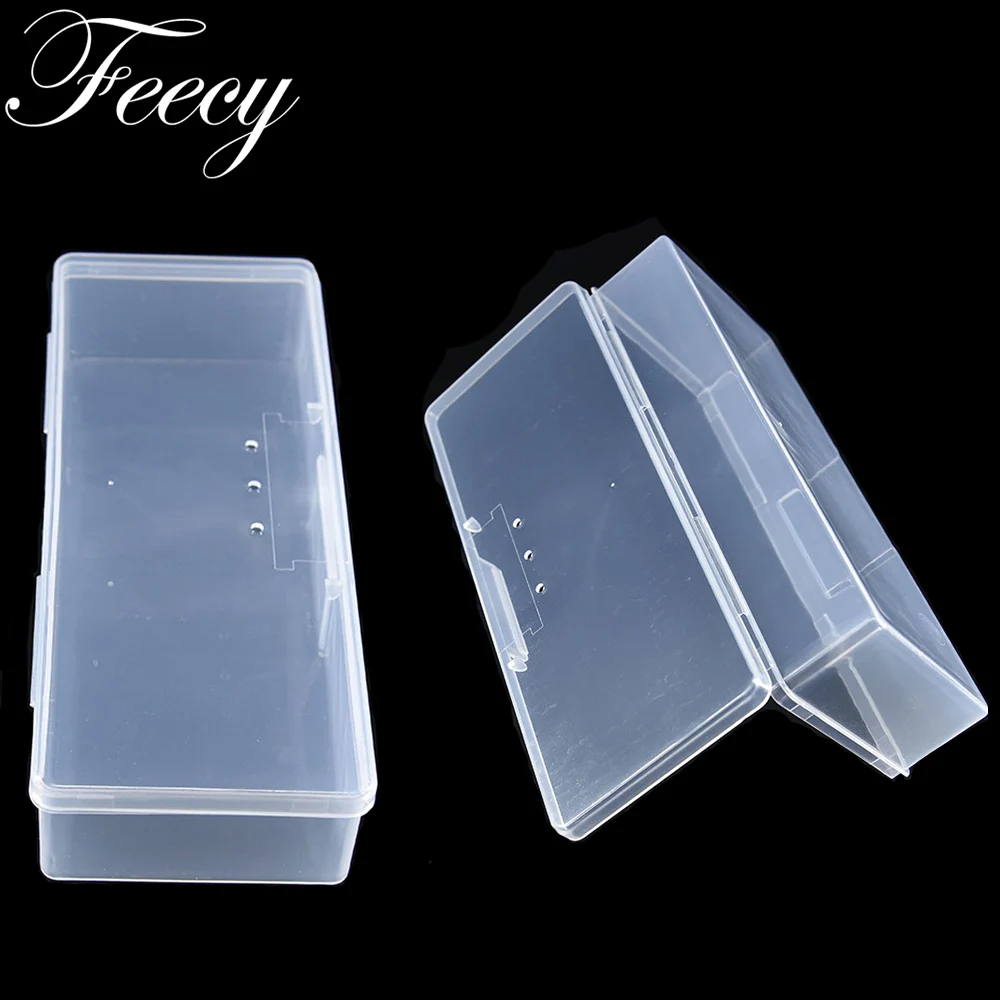 

Acrylic Nail Drill Bits Storage Box Holder Mill Cutter Easy Sorting Out Nail Files Buffer Container Display Nail Cutters Tools