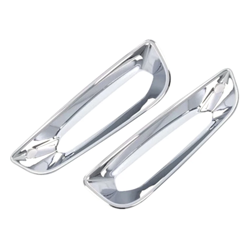 

Front Fog Lights Foglight Lamp Cover Trim 2 Pcs / Set Fit for -BMW X3 G01 2018 2019 2020 ABS Chrome Exterior