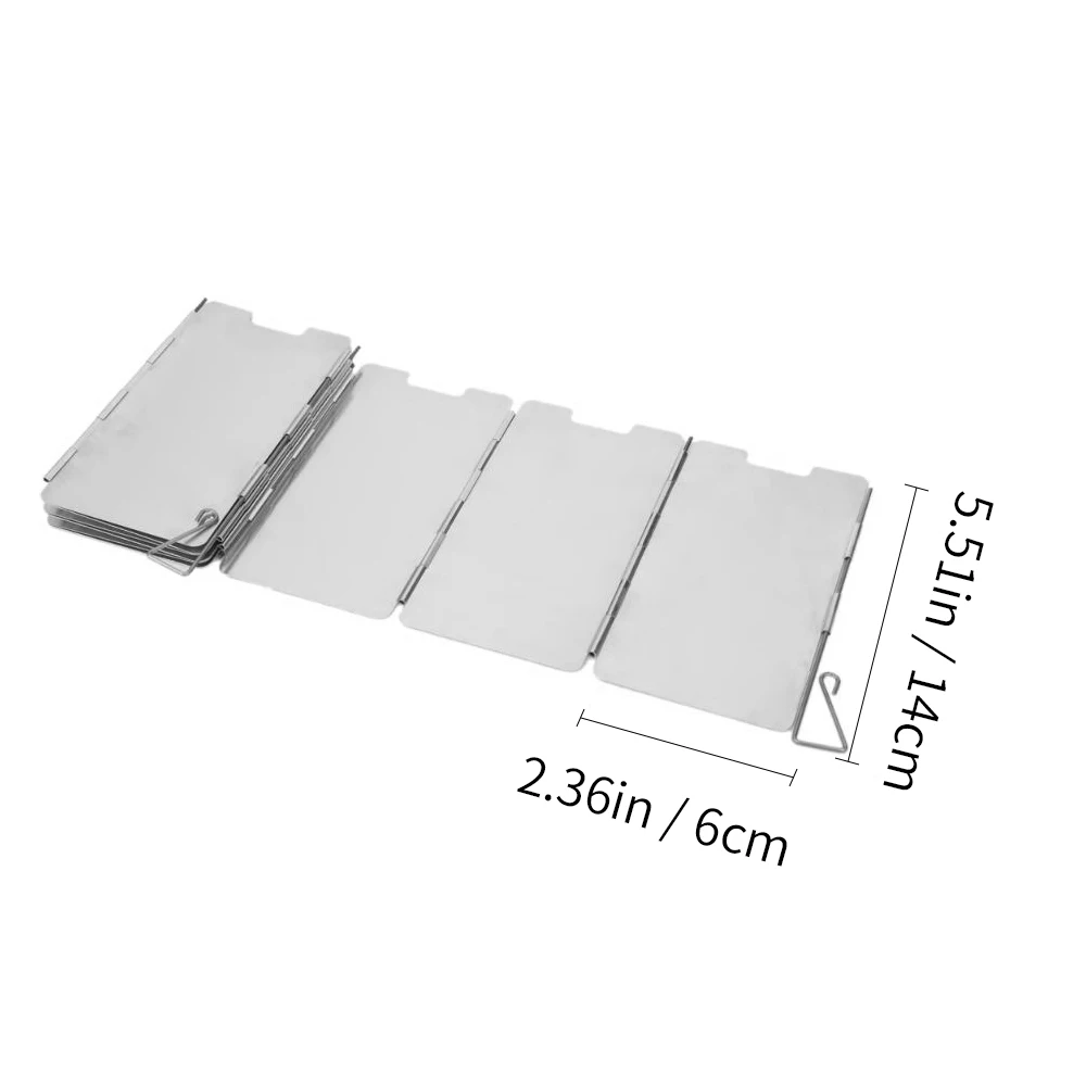 Газовая плита защита от ветра экран складной Открытый Кемпинг Плита Ветер щит