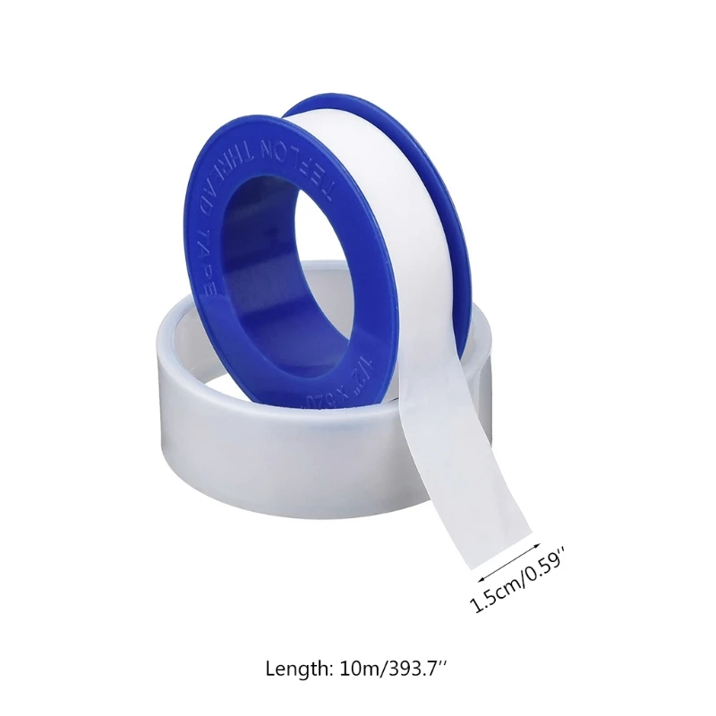 

10 Rolls Plumbers PTFE Water Pipe Sealant Tape Thread Seal Waterproof Stickers