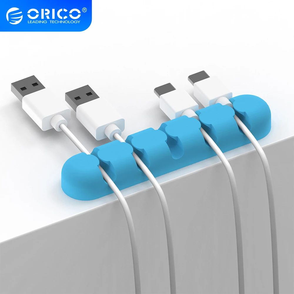 Оригинальный Кабельный органайзер ORICO настольные держатели цветной держатель