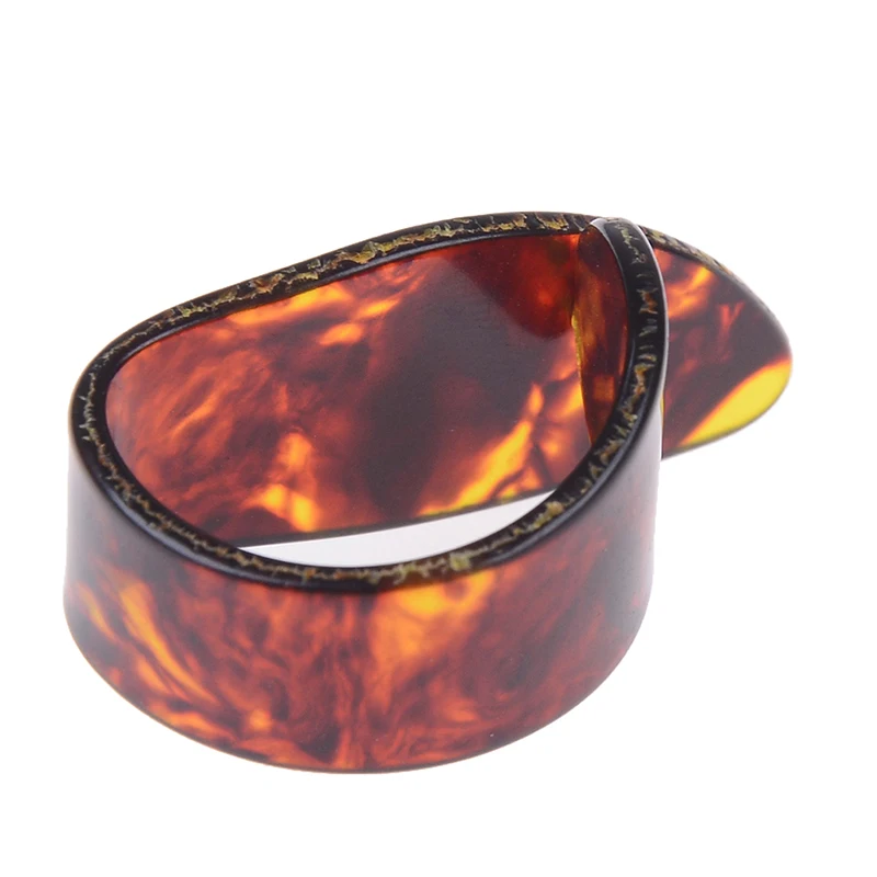 

10pcs guitar thumb and index finger pick mediator cellul ul thumb finger pick random color guitar accessories