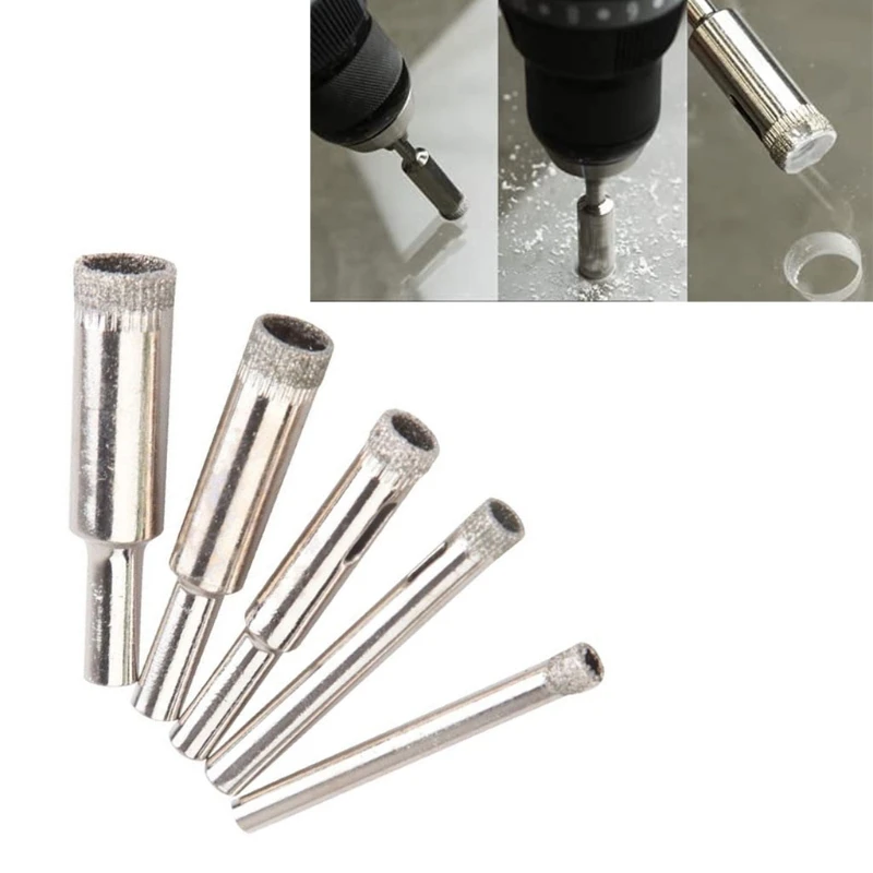 Новинка 2021 сверло из стекла пила для отверстий 5-12 мм буровых блоков банок