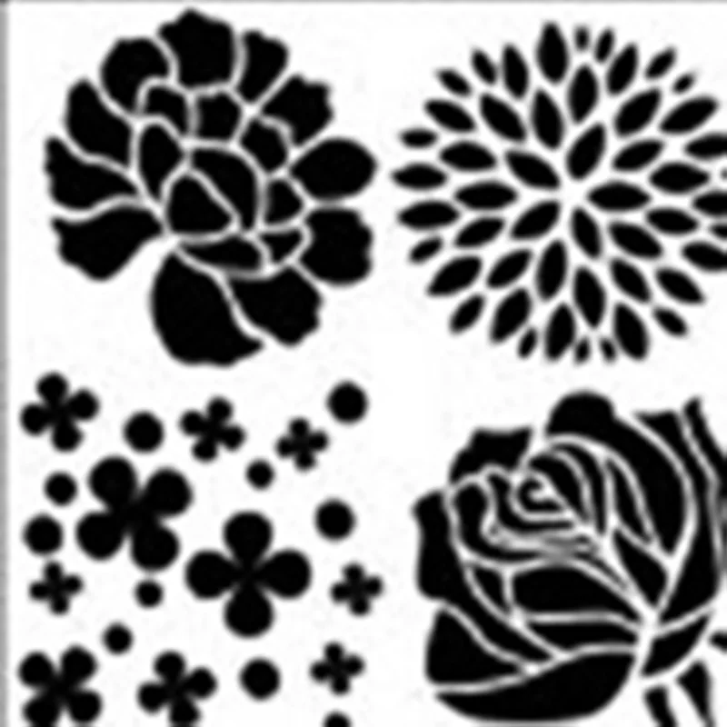 Горячая Распродажа трафарет для стен Аэрограф картина декор искусство блокнот