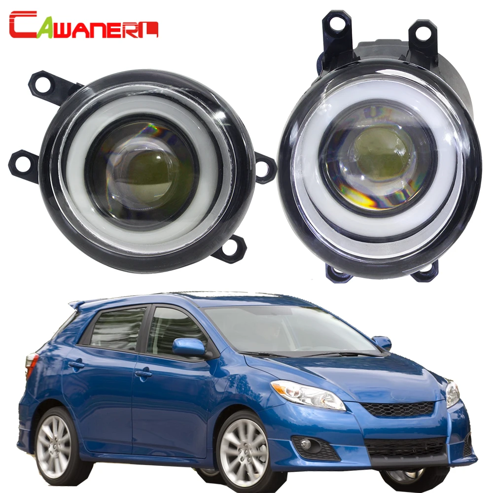 

Cawanerl For Toyota Matrix 2008 2009 2010 2011 2012 2013 Car LED Fog Light Angel Eye Daytime Running Light DRL 30W 12V 2 Pieces