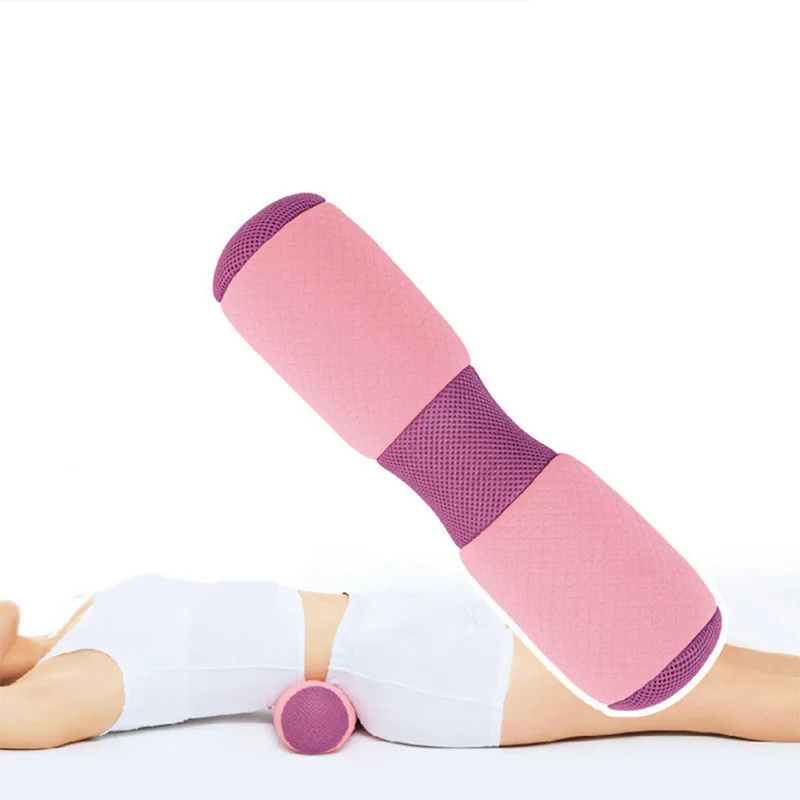 

Yoga Column Foam Rollers Block Waist Pillow Fitness Neck Back Massage Pilates Office Cervical Vertebrae Yoga Exercises Equipment