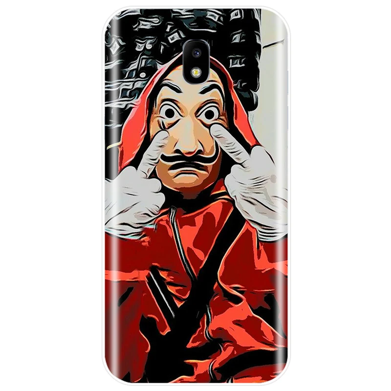 La casa de papel ТВ новоприбывшие крышка ТПУ чехол для телефона для samsung Galaxy J3 J4 J5 J6 J8 J5 J7 J5 J7 - Цвет: T19081102-08.jpg