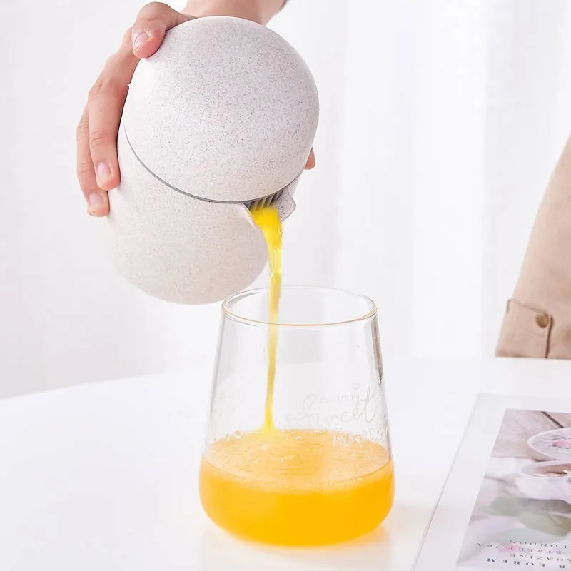 Портативный 300 мл здоровый напиток ручной работы оригинальная соковыжималка