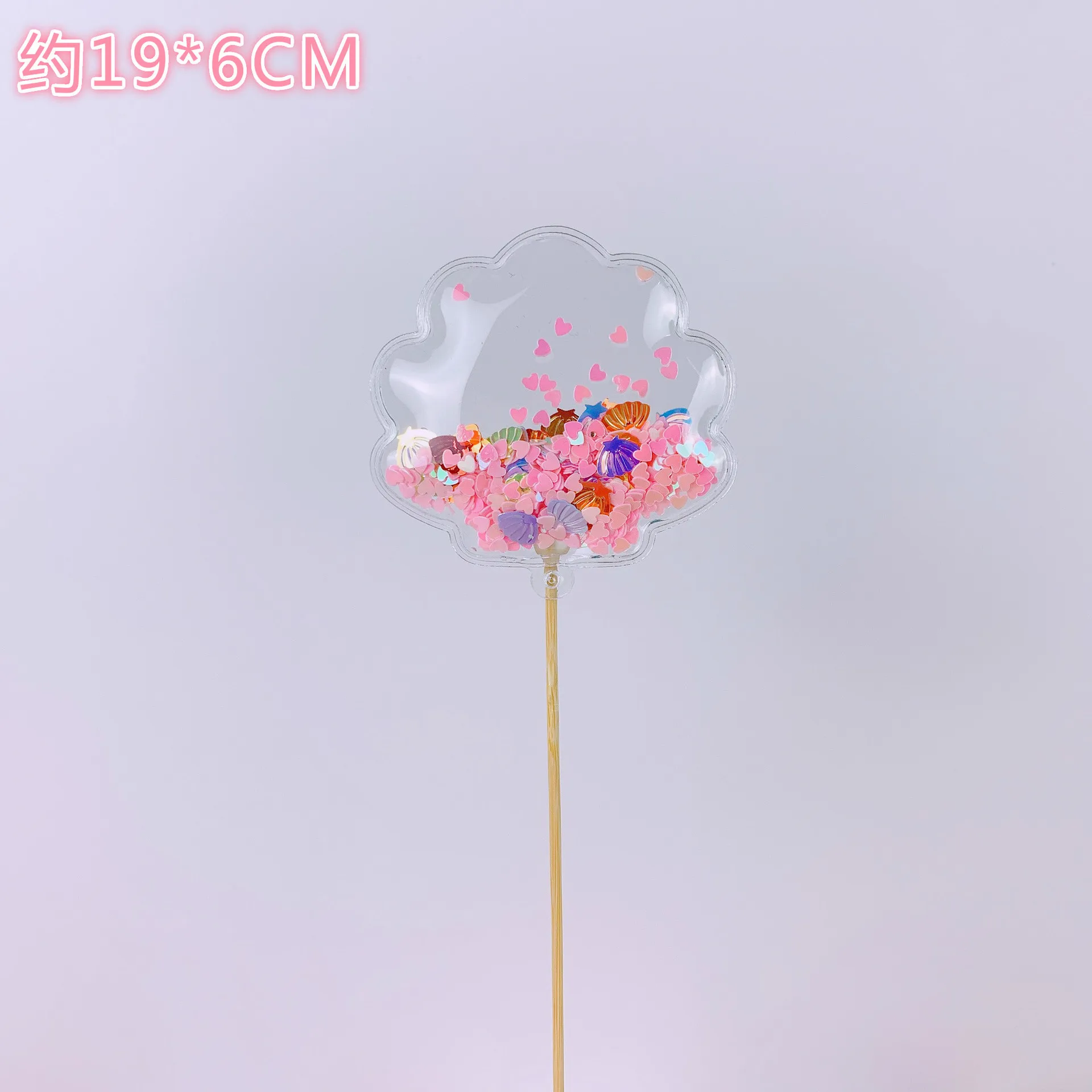Bling Fairy ПВХ Топпер для торта Единорог Любовь Корона облако Блестящий Фламинго кекс Топпер для свадьбы День рождения украшения торта - Цвет: 12