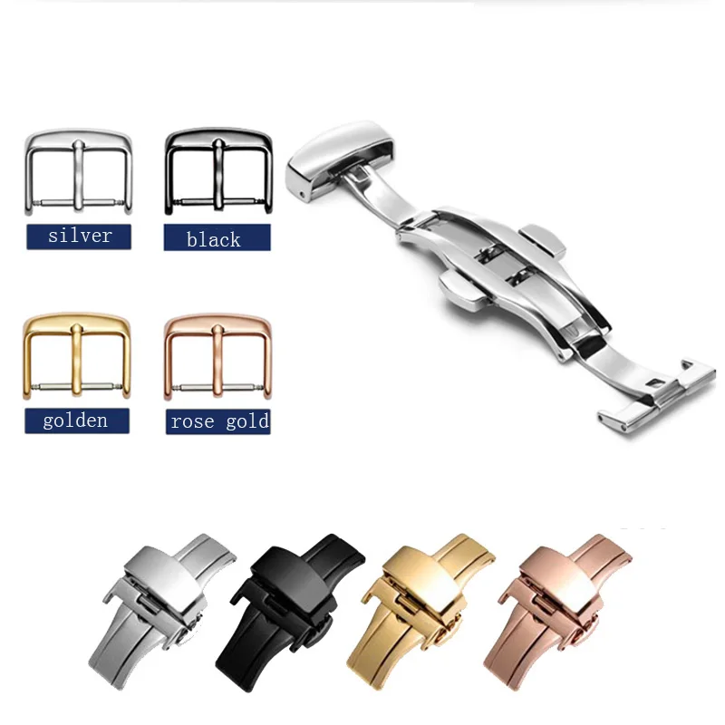 Ostrich Pattern Leather Watchband 12 13 14 15 16 17 18 19 20 21 22 23 24mm Black Blue Red Bracelet For Men And Women Watch Chain