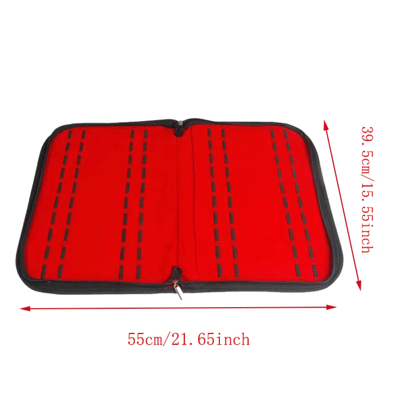 Портативный органайзер для ремешков часов черный Органайзер с 20 слотами