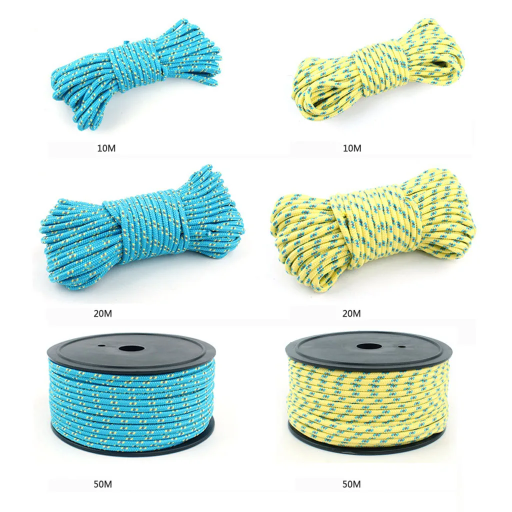 0," высокопрочный направляющий шнур для светоотражающего тента Guyline Canopy Cord аксессуары для кемпинга 32,8фт/65,6фт/164фт