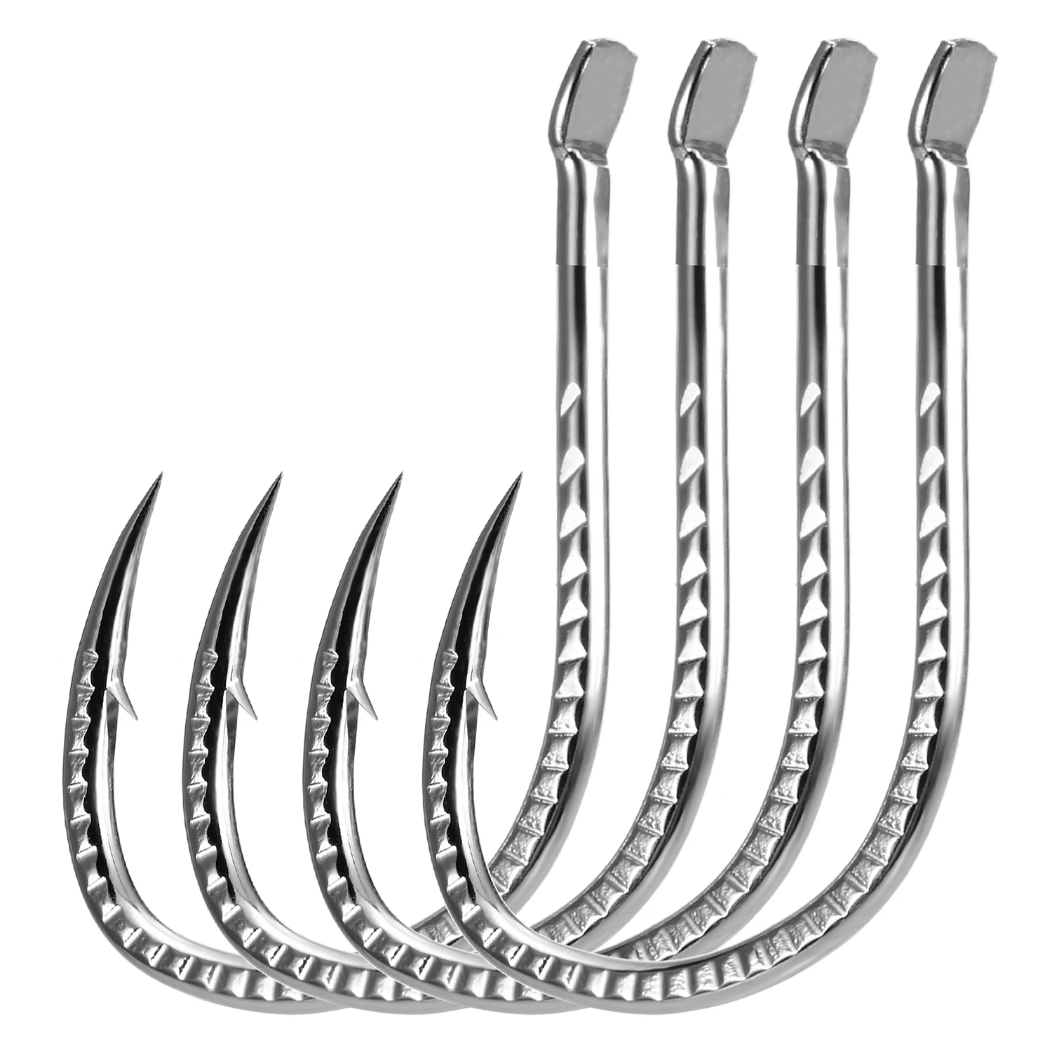 Рыболовные крючки из высокоуглеродистой стали 20 шт./лот принадлежности для ловли