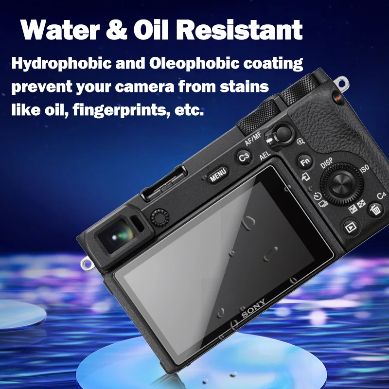 Защитное стекло для камеры закаленное 9H Sony Alpha A6400 A6000 A6500 A6300 | Электроника