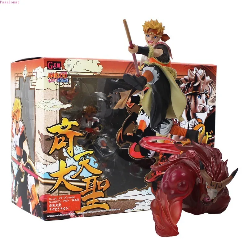 Фигурка короля обезьяны из ПВХ GEM Naruto Shippuden Uzumaki Cos Son goku коллекционная игрушка в