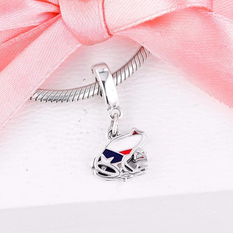 Подвеска-лягушка в Пуэрто-Рико серебро 925 пробы бусины для изготовления