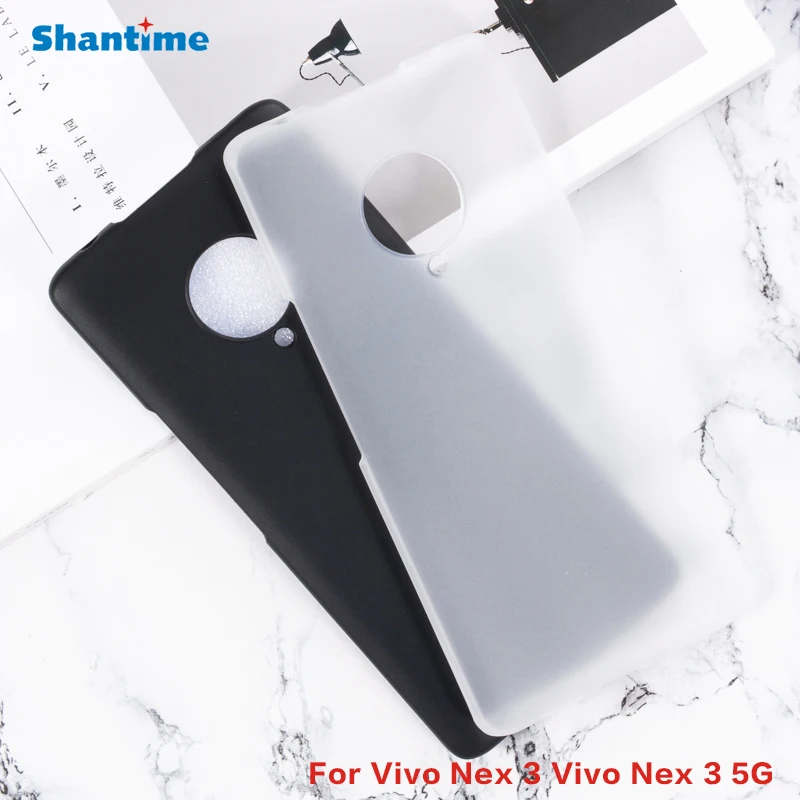 Силиконовый защитный чехол для Vivo Nex 3 мягкий ТПУ 3S с гелевой пудинговой крышкой