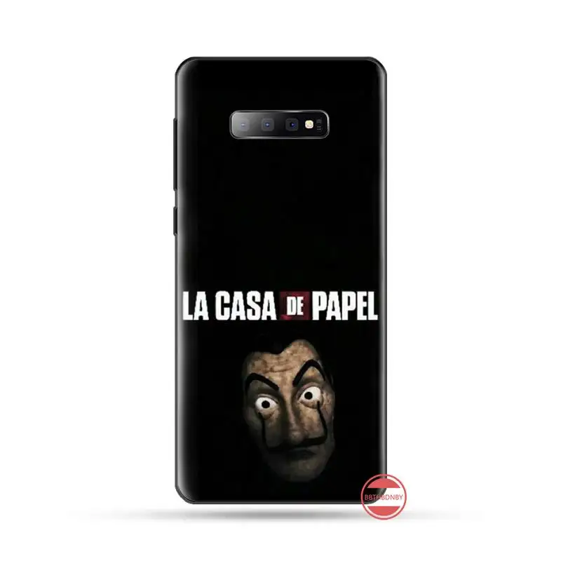 

Spain TV Money Heist House Paper Phone Case For Samsung galaxy S7 S8 S9 S10 edge A50 A51 A70 note 10 plus