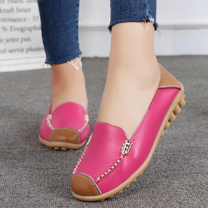 

Women Genuine Leather Running Shoes Lightweight Sneakers Women Trail Feminino Zapatillas Deportivas Mujer Sports Trainers Shoes