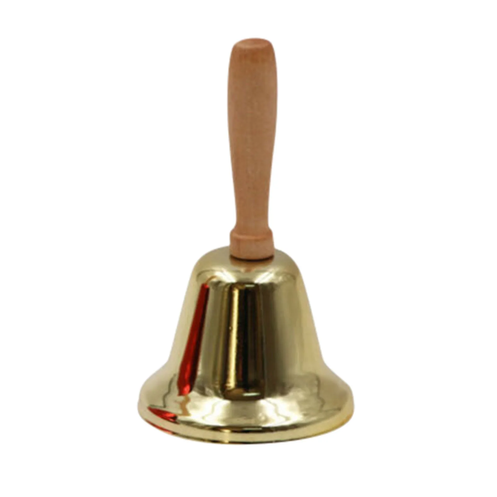 Классическая Металлическая Рождественский колокольчик Новый год Санта вечерние